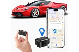 SEEWORLD R56L Car GPS Tracker 4G Real Time Vehicle Tracker Device with Phone App No Charging Required Anti Theft Car Device Available to All Car Models OBD Plug & Play Black