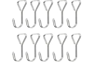 CTForest 10 Stück Spiralhaken, Expander Haken, Spanngurte Haken, Ideal zum Sichern von Zelten, beim Camping oder zum Aufhängen von Kleidung
