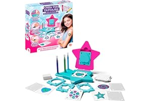 CREA Tus Tatuajes, Plasma tu Estilo en tu Piel, 40 Tatuajes de 4 Formas Diferentes, Diseña sin límite, Bizak (35005069)