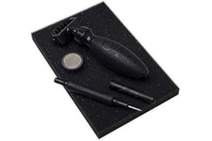 Sizzix Tim Holtz 665303 - Juego de herramientas para troquelar y troquelar magnético 665303 - Juego de herramientas para manualidades y álbumes de recortes (negro)
