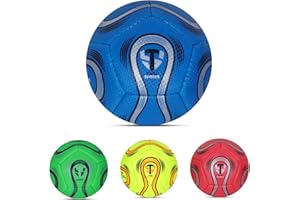 TUSSAN SPORTS Tykes Sports Toddler Football, Size 2 Kids Lighter-weight Soccer Mini Ball for Age 2 3 4 5 6 Years Old Boys/Girls Toys Christmas, Birthday Gift - Garden Game, Indoor/Outdoor ball