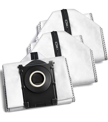 9 Pièces) X8 Pro Omni Sacs à Poussière De Rechange Pour Aspirateur Robot Ecovacs Deebot X8 Pro Omni/ T50 Pro Omni/ X9 Pro Omni/ T80 Omni, Filtre à Charbon Actif, Sac Jetable