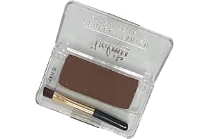 Valmy Sombra de Cejas Perfect Finish con Aplicador Angular – Aplicador Profesional y Natural de Larga Duración para Cejas Poco Pobladas (Medio)