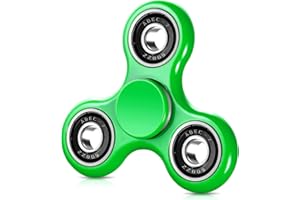 SCIONE Fidget Spinner Giocattolo sensoriale a mano Fidget, Regali di festa per bambini adulti per alleviare lo stress da ansia compleanno (Verde)