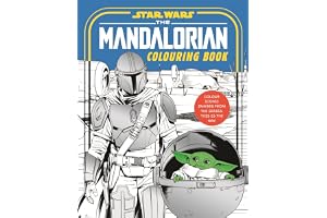 Star Wars: The Mandalorian Colouring Book: Featuring Grogu, Din Djarin, Ahsoka and more!
