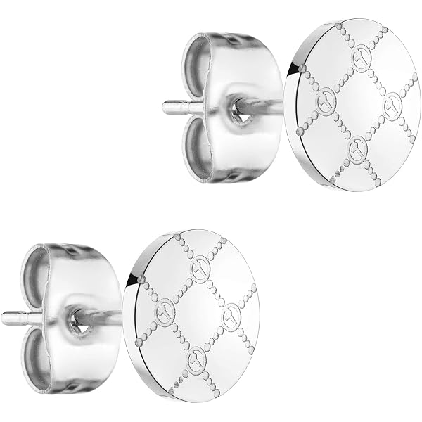 Tamaris Orecchini Pendenti In Acciaio Inox Oro Con Zirconi – A Forma Di Fiore – Confezione Regalo - copertina