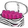 Conair Instant Heat Compact Hot Rollers; Zebra