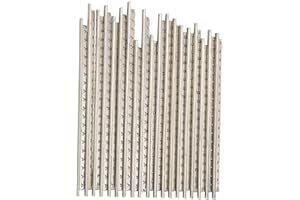 Drfeify Frettes de 19Pcs / Set 2.0mm Pièces de Rechange pour Guitares Classiques