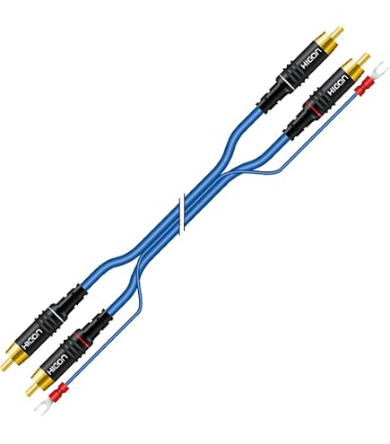 Cavo RCA Pro-Ject Connect It E – Doppia Coppia Intrecciata, Schermatura 100%, Connettori Placcati Oro Per Audio Hi-Fi