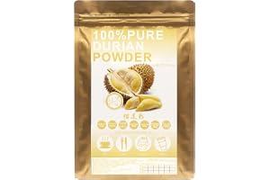 Plant Gift 100% Pure Natural Durian Powder 榴莲粉 Måltidspulver, frystorkad, DurianJuicepulver, Glutenfri, frystorkad Durian