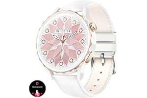 LIGE Smartwatch Donna Chiamata e Risposta,Orologio Smart Watch Notifiche Messaggi,Contapassi,Cardiofrequenzimetro,Pressione Sanguigna,SpO2,IP68 Impermeabile Orologio smartwatch Android iOS