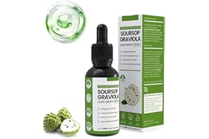CLISOLE Naturesours Organic Soursop Extract, 100% Pure Organic Soursop Extract, Organic Soursop Extract Drops, Soursop Multivitamin Drops, Sugar/Gluten Free, Natural Flavor (1pcs)