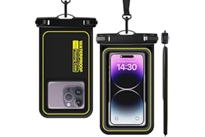 RAZOBWS IP68 Waterproof Phone Pouch Floating: Travel Essentials Cruise Ship 2024 Dry Bag for Vacation Beach Kayak Boat Accessories, Holiday Essentials Case for iPhone 15 14 13 12 11 Plus Pro Max Galaxy Pixel
