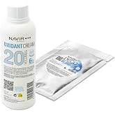 NAVIR Profesional | Hair Bleaching Pack | Decoblonde Blue Bleaching Powder up to 7 Shades with Keratin + Water Peroxide Cream