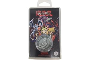YU-GI-OH! Fanattik- Yu-Gi-Oh Flip Coins-Kaiba Coin, Colore Argento
