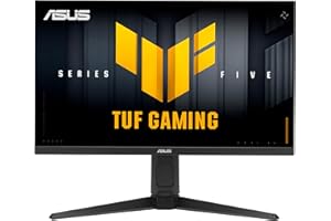 ASUS TUF Gaming VG27AQL5A Monitor de 27 Pulgadas, QHD (2560 x 1440), 210 Hz (OC), Fast IPS, ELMB Sync, 0.3 ms GTG (mín), Altavoz estéreo, DisplayWidget Center, IA Gaming, Ajuste de Altura