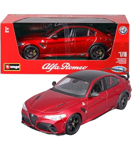 Alfa Romeo Giulia Gta 2022 Bleu 1:18 Modèle 1806906 SOLIDO