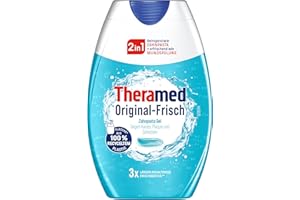 THERAMED 2in1 Original-Frisch, reinigt wie Zahnpasta + erfrischend wie Mundspülung, 75 ml