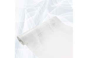 ‎DECOMEISTER DecoMeister Fensterfolie statisch selbsthaftend Glasfolie UV-Schutz Sichtschutzfolie Dekofolie für Schlafzimmer, Badezimmer, Kinderzimmer Adhäsionsfolie 45x490 cm Murano Polarlicht