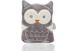 GENERIC Cherry Stone Cushion for The Baby's - Cherry Pit Heatable Pillow for Babies and Kids, Heat and Cold Therapy- Children Tummy Colic Pain Relief, Grey Owl