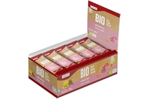 Weider Bio Natural Bar (20 x 50g) Date-Quinoa-Cashew. High Energy Organic Natural Bar with real fruits and nuts. No palm oil. Vegan (1kg)