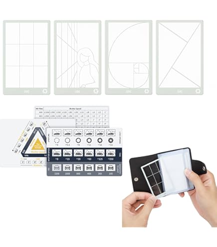 Outil De Composition Visualise Finder - Cadreur Portable En ABS, Dimensions 8.5x5.4 Cm, Pour Photographes Et Artistes