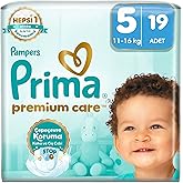 Prima Bebek Bezi Premium Care 5 Numara 19 Adet