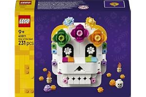 LEGO Iconic Ołtarz dla zmarłych 40811 | Ołtarz Día De Los Muertos, model dekoracyjny, prezent dla dzieci 9+, zestaw klocków konstrukcyjnych, 231 elementów
