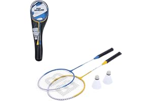 Baseline Toyrific Badminton Racquets and Shuttlecocks with Carry Bag for 2 Players
