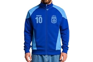 Icon Sports Unisex Icon Sports Officially Licensed Argentine Football Association Lionel Messi Track Jacket - Unisex Adult Trainingsjacke (1er Pack)