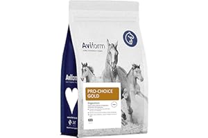 Aviform Pro-Choice Gold - Probiotic and Prebiotic Horse Supplements - Effective Equine Digestive Supplement, Gut Balancer and Digestion Aid for Horses - Perfect for Fussy Eaters