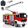 wheelfun 1/14 Metal Chassis RTR Snozzle High-reach Extendable Turret 8x4 RC Fire Truck