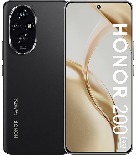 HONOR 200 5G 12GB RAM + 256GB Dual SIM Black - Middle East Version