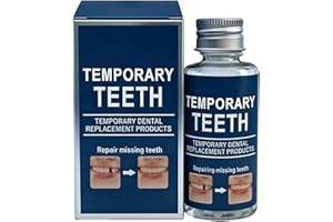 FZDM Temporary Tooth Filling, Tooth Filling Repair Kit, Temporary Tooth Filling Kits, Dental Repair Beads for Temporary Fixing Filling Missing Broken Tooth Moldable Fake Teeth（1）