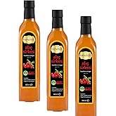 Hanzade Bitkisel Alı&ccedil; Sirkesi 500 ML x 3 Adet Doğal Fermantasyon İ&ccedil;ilebilir Katkısız Cam Şişe