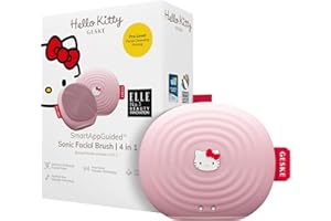 GESKE x Hello Kitty | SmartAppGuided™ Sonic Facial Brush | 4 in 1 | Spazzola elettrica per la pulizia del viso | spazzola per la pulizia | spazzola per il viso | pulizia della pelle | cura della pelle