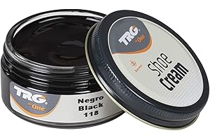 TRG The One - Crema Protectora para Calzado de Cuero a base de ceras | Betún para Zapatos de Piel y Piel Sintética | Nutre, da brillo y mantiene el color | Shoe Cream