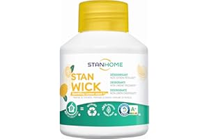 STANHOME | Deodorante Ambienti STAN WICK SPARKLING LEMON, Profumatore con Note di Limone Frizzante, Profumo Fresco ed Estivo a Lunga Durata, 250 ml