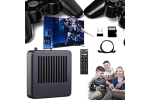 TEMOO Retrowave G11 Pro Retro Spielekonsole für TV, 128GB 40000+ Spiele Retro Konsole Unterstützt 40+ Emulatoren, Spielekonsole für Fernseher mit Dual 2.4G Wireless Controllers