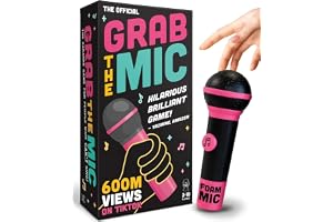 Grab The Mic - prisbelönt karaoke partyspel för Bad Singers w Foam Mic