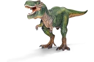 SCHLEICH Dinosaurs | Tyrannosaurus Rex 14525 | detailgetreuer Dino mit beweglichem Kiefer | tolles Geschenk für Mädchen und Jungen Dinosaurier Spielzeug ab 3 Jahre | 28 x 10 x 14 cm