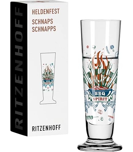 Jarra Cerveza Personalizada RITZENHOFF 1011010 Beer Glass 330 Ml - Heldenfest Series, Motif No. 10 - Barber - Round And Multicoloured - Made In Germany Vasos Agua