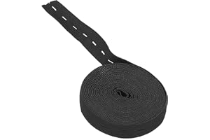 Naroote Elastiskt Knapphålsband Multipurpose Stretchiga Gummiband för Hemmakontorbruk 5 M Praktiskt Fixeringsverktyg