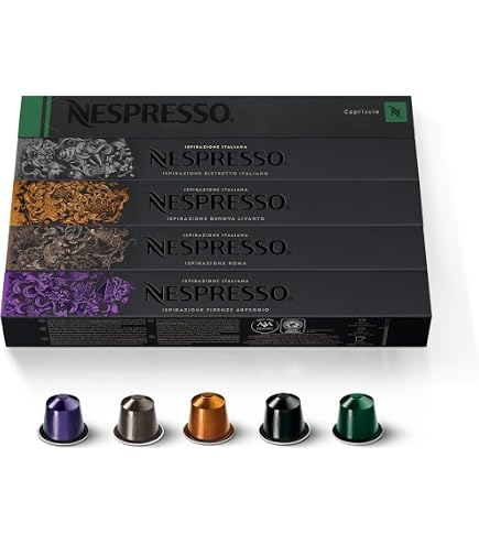 Nespresso Ispirazione Ristretto Italiano 100 Capsules Intensity 10