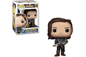 Funko Pop! Bobble: Marvel: Infinity War : Bucky Barnes With Weapon - Avengers - Collectable Vinyl Figure - Gift Idea - Official Merchandise - Toys for Kids & Adults - Movies Fans