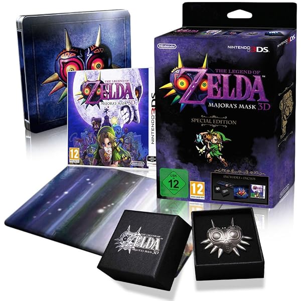 Boîte Vide + Amiibo De The Legend Of Zelda: Twilight Princess HD - Édition Limitée Wii U - Bon état