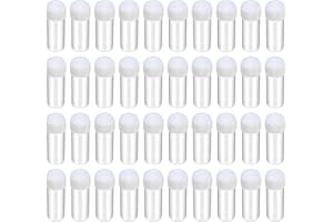 HUAZIZ 40 Stück 5ml Kunststoff Kryoröhrchen, Absolvierte Kryoroehrchen, Reagenzglasprobe, Plastikröhrchen, Reagenzglas, Reagenzgläser, Probenröhrchen, Probierrohr