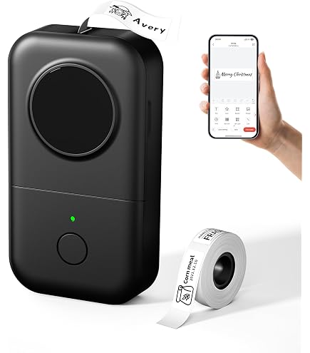 Makeid Mini Etichettatrice Bluetooth L1 - Stampante Etichette Portatile Per Casa E Ufficio