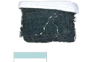 Xinpinzhou Rete da badminton portatile per giardino, pickleball, pratica tennis, beach volley all'aperto, 610 x 76 cm, durevole, facile da installare