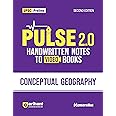 Arihant PULSE 2.0- UPSC Prelims Handwritten Notes for Conceptual Geography | Handwritten Notes to Video Books | Second Edition